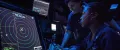 United States Navy Air Traffic Controllers man the approach control aboard the USS Wasp.